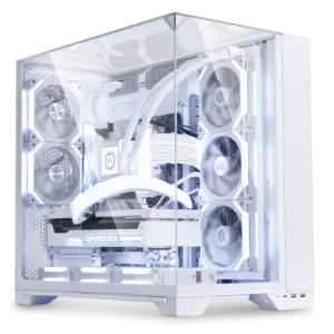 High End Gaming PC White