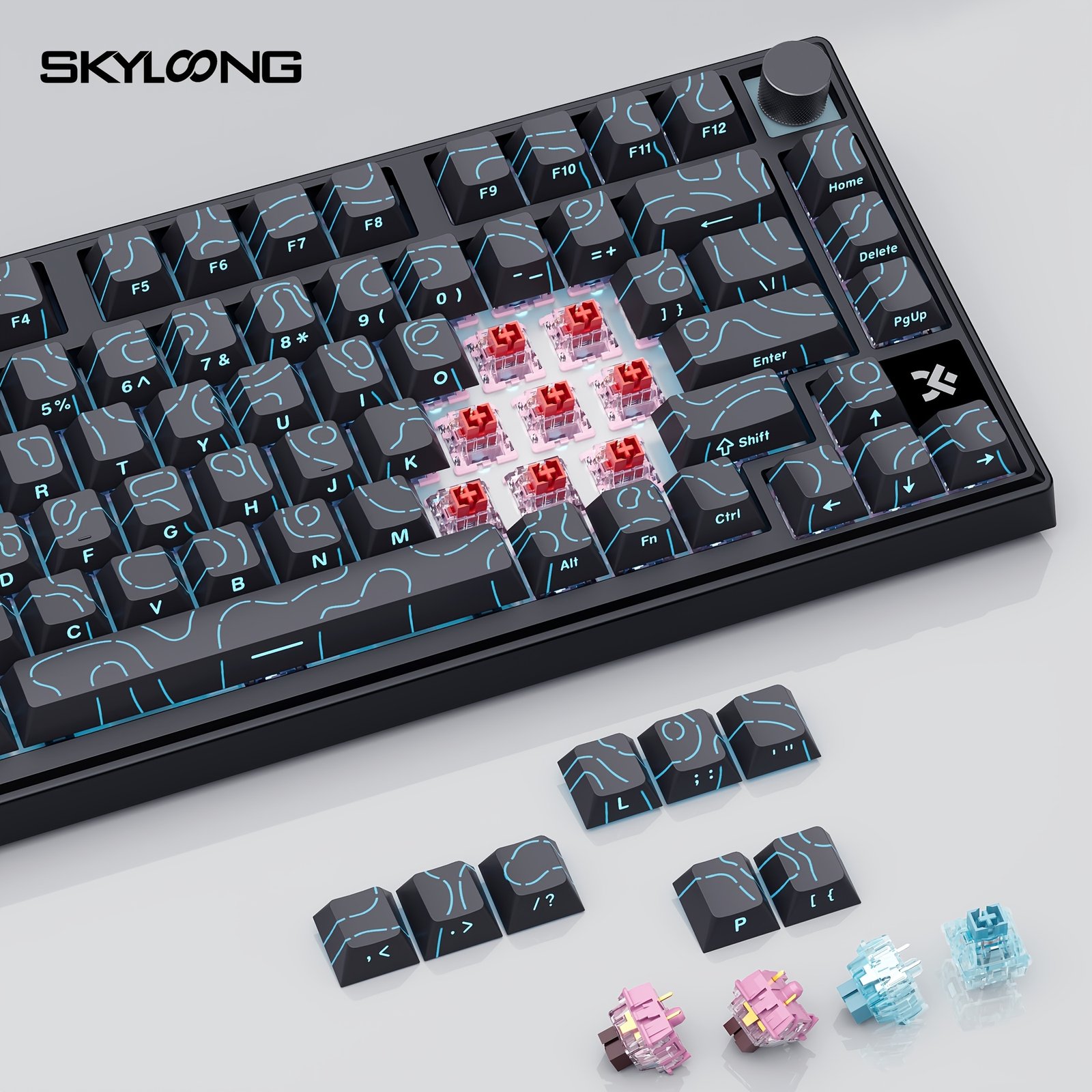 SKYLOONG GK75 Wired Gaming Keyboard - Image 8